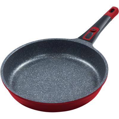 Bratpfanne KING "Moonscape", rot, H:4,5cm Ø:20cm, Pfannen, Induktion, abnehmbarer Griff, MOONSCAPE-Beschichtung