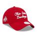 Women's New Era Scarlet Ohio State Buckeyes Script 9TWENTY Adjustable Hat