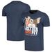 Men's Ripple Junction Heather Navy Gremlins Peltzer Pet T-Shirt