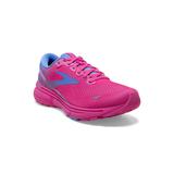 Brooks Ghost 15 Running Shoes - Women's Pink Glo/Blue/Fuchsia 9.5 Narrow 1203801B606.095