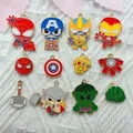 10pcs Classic Lovely Cartoon Characters Enamel Charms Metal Charms For Keychains Earring DIY Jewelry