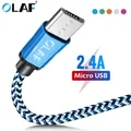 OLAF Micro USB Cable 1m 2m 3m Fast Charge USB Data Cable for Samsung S6 S7 Xiaomi 4X LG Tablet