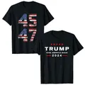 T-shirt drôle Pro-Trump GérTee Take America Back Corp-The Return cadeaux costumés 45 47 2024