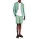 Sisley Mens Bermuda 4AGHS900O Shorts, Green 39B, 48