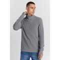 Rollkragenpullover BLEND "BLEND Pullover" Gr. x l, grau (stone mi) Herren Pullover Rollkragenpullover