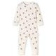 Schiesser Unisex Baby Schlafanzug mit Variablen Fuss - Baumwolle/ Modal Baby und Kleinkind Unterwäsche Satz, Off-white, 56 EU