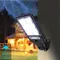 Solar Lights Outdoor 384 LED Wall Lamp with Adjustable Heads Security LED Flood Light IP65