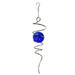 Winter Savings! WJSXC Gazing Ball Tail Decorative Wind Spinners Indoor Outdoor Garden Decor Wind Ball Tail Wind Chime Garden Hanging Decoration Blue