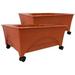 City Pickers Raised Planter Beds Terra Cotta Colored Pack Of 2