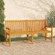 Buyweek Patio Bench 70.9 Solid Acacia Wood