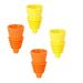 Wefuesd Mosquito Repellent Fly Traps Indoor For Home 4 Packs Fruit Fly Traps For Kitchens Fruit Fly Trap Indoor House Fly Trap Indoor Multi-Color