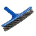 Cieken Pool Cleaning Brush 10-inch Algae Pool & Spa Brush With Stainless Steel Bristle