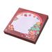 Hanzidakd Sticky Notes Christmas Notepad Winter Holiday Themed Notepad Sticky Santa Notepad Work Study Shopping To Do List Portable Notepad For Office School And Home 50 Sheets