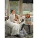 James Tissot Portrait Of Mrs Catherine Smith Gill And Children Extra Large Art Print Wall Mural Poster Premium XL