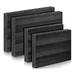 4 Pcs Customizable Polyethylene Foam Packing Foam Inserts for Cases Tool Foam Black Foam Sheet for Packaging and Crafts