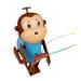 Toy Pull String Monkey Toy Fun Pull String Toy With Sound Pull String Climbing Rope