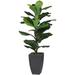 3 H Artificial Tree Potted Fiddle Leaf Fig Plant - Artificial Plants For Home Decor Indoor Living Room Garden Office Decor