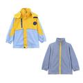 Baby Girl Coats Two Piece Set Long Sleeved Waterproofing And Snowproof Ski Rashers Girls Windbreaker Jackets Yellow 180