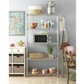 Cfowner 5 Tier Steel Wire Shelving Unit Chrome Shelves for Garage Kitchen Living Room Heavy Duty Shelving Rack 35.43 x 13.78 x 70.87 inch (L x W x H)