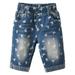 Quealent Shorts Women Shorts Butterfly Prints Shorts Denim Shorts Kids Girls Casual Shorts Toddler Girls Soccer Shorts Denim Girls Shorts Blue 3-4 Years