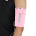 Outdoor Running Mobile Phone Arm Bag Elastic Arms Set Sports Sleeves Reflective Wrist Bag Pink M