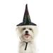 Yinguo Pet Witch Hat Dog Transformed Into Hat Cat Holiday Witch Hat With Ornaments