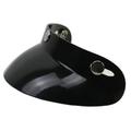 Docooler Universal Black 3-Snap Motorcycle Helmet Peak Lens Open Face Sun Shade Visor