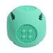 Interactive Dog Toy Food Dispensing Educational Toy Durable Pet Treat Ball Puppy Toy Dog Chew Toy Dog Ball for Small to Medium Dogs and Cats Green