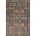 Garden Design Bakhtiari Vintage Persian Area Rug Handmade Wool Carpet - 6'8" x 9'6"