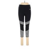 Juicy Couture Active Pants - Mid/Reg Rise Skinny Leg Cropped: Black Activewear - Women's Size Large