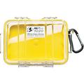 Pelican 1020 MicroCase Equipment Cases (Polycarbonate, Yellow, 135 mm, 90 mm, 43 mm, 250 g)