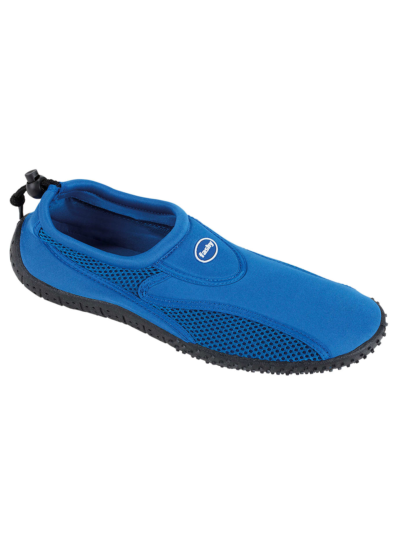 Badeschuh FASHY, Damen, Gr. 36, blau (royalblau), Synthetik, Schuhe Wasserschuh