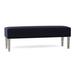 Ambella Home Collection Livery Upholstered Bench Polyester/Performance Fabric/Cotton in Blue/Black | 20 H x 56 W x 18 D in | Wayfair 110-00_6029-31