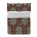 Ambesonne Microfiber Reversible 2 Piece Coverlet/Bedspread Set Microfiber in Brown | King Coverlet/Bedspread + 2 King Shams | Wayfair