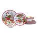 Certified International Santa's Wish 12 pc Dinnerware Set Melamine, Ceramic | Wayfair 92507RM