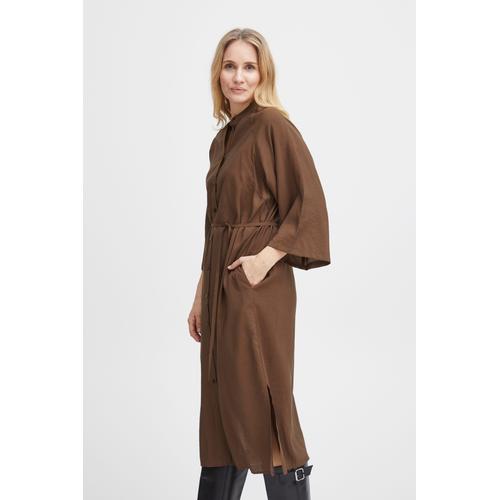 „Blusenkleid FRANSA „“Fransa FRMISA DR 1″“ Gr. xl, US-Größen, braun (carafe) Damen Kleider Blusenkleider“