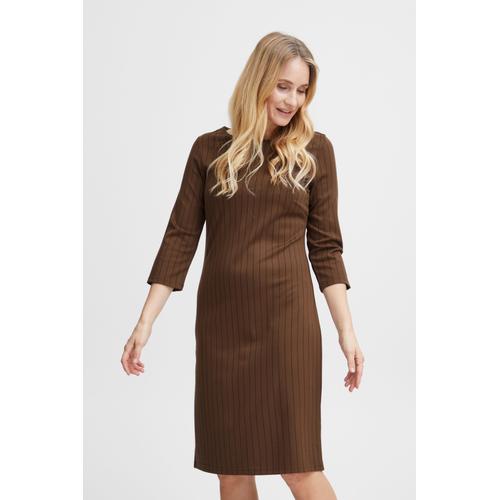 „Blusenkleid FRANSA „“Fransa FRBLENDA DR 1″“ Gr. xs, US-Größen, braun (carafe mix) Damen Kleider Blusenkleider“