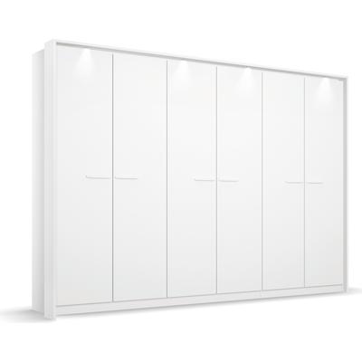 Drehtürenschrank RAUCH "Oteli", weiß, B:275cm H:212cm T:58cm, Holzwerkstoff, Schränke, inkl. Passepartout optional mit Beleuchtung Image