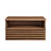 Render Wall-Mount Nightstand by Modway Wood in Brown | 12.5 H x 23.5 W x 15.5 D in | Wayfair MOD-7058-WAL