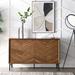 Harper Chevron Sideboard by Modway Wood in Brown | 37 H x 59 W x 15.5 D in | Wayfair EEI-6336-WAL