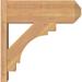 Ekena Millwork Merced Craftsman Outlooker Wood in Brown | 20 H x 7.5 W in | Wayfair OUT08X20X20MRC04SWR