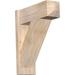 Ekena Millwork Traditional Craftsman Outlooker Wood in Brown | 20 H x 7.5 W x 24 D in | Wayfair OUT08X20X24TRA04SDF