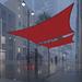 Royal Shade Waterproof 7' x 12' Rectangle Shade Sail w/ Hardware Kit in Red | 144 W x 84 D in | Wayfair RS-kit-TADR712-5