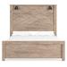 Signature Design by Ashley Senniberg Low Profile Bed Wood in Brown | 61 H x 64.5 W x 84.75 D in | Wayfair B1191B7