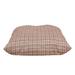 Carolina Pet Company Indoor/Outdoor Shegang Dog Bed in Tan Plaid Polyester in Brown | 54 W x 44 D in | Wayfair 01373