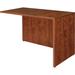 Lorell Essentials Series 29.5" H x 35" W Desk Return Manufactured Wood in Brown/Red | 29.5 H x 35 W x 24 D in | Wayfair 69423