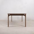 Maria Yee Mesa 30.5" Solid Wood Dining Table Wood in Brown/Gray | 30.5 H x 120 W x 42 D in | Wayfair 229-111173FD5