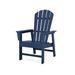 POLYWOOD® South Beach Casual Chair in Blue | Wayfair SBD16NV