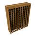 Red Barrel Studio® Karnes Deluxe Floor Wine Bottle Rack Wood/Solid Wood in Brown | 52 H x 43.94 W x 12.13 D in | Wayfair RDBL7540 38972906