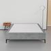 Spinal Solution Solid Wood Bed Wood in Gray | 14 H x 48 W x 75 D in | Wayfair VGRY-LP-4/0